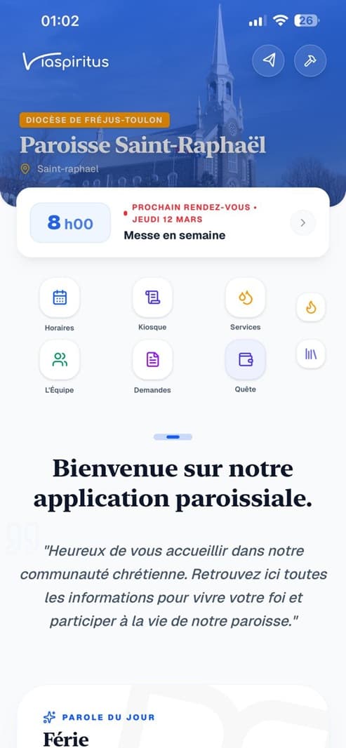 Accueil Paroisse
